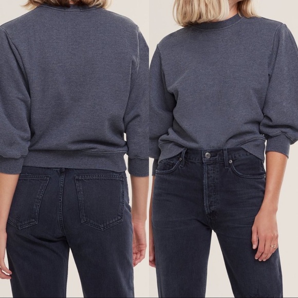 AGOLDE Thora 3/4 Sleeve Sweatshirt - Picture 15 of 16